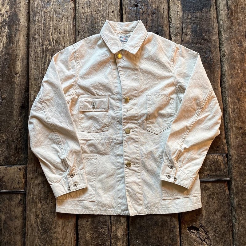 FULLCOUNT / WHITE CANVAS COVERALL JACKET | CALI FULLCOUNT / WHITE CANVAS COVERALL JACKET | CALI