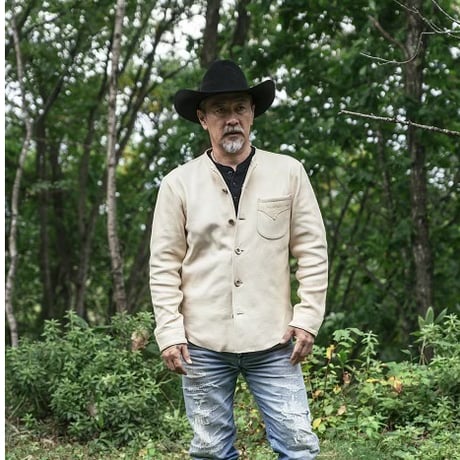 DEER HORN SMITH’S / NO COLLAR JACKET "DEER LEATHER"
