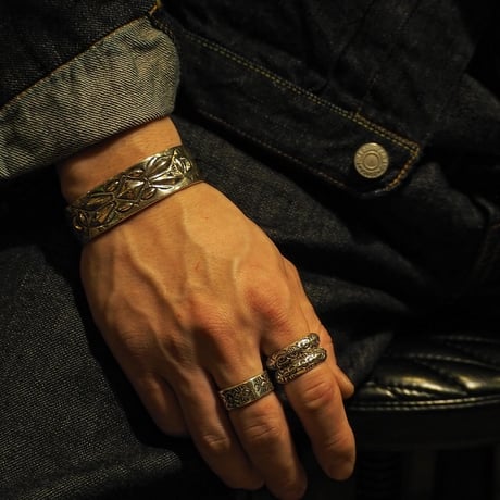 RAY ADAKAI / Double Stamp Bangle
