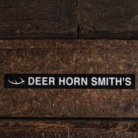 DEER HORN SMITH'S / Banner Sticker