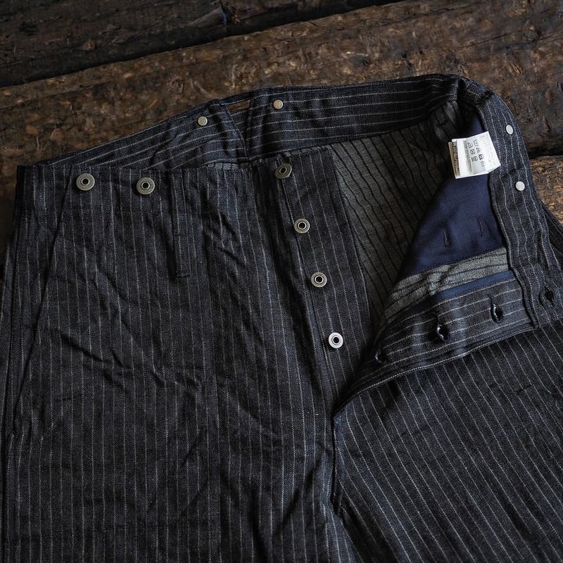 Nigel Cabourn／40'S FRENCH WORK PANTS -DOBBY STR