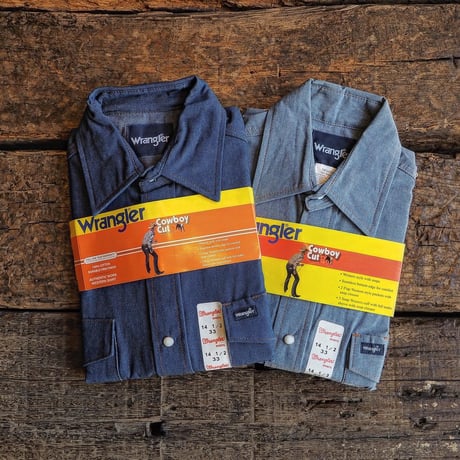 Wrangler／70127 DENIM WESTERN SHIRTS