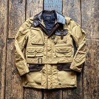 BiburyCourt／WAXED COTTON FIELD JACKET -Sand Beige-