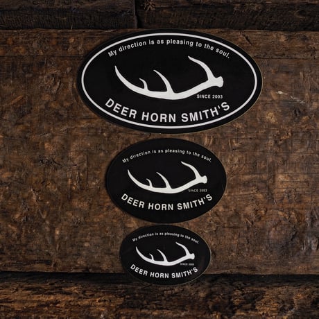 DEER HORN SMITH'S / Round Sticker