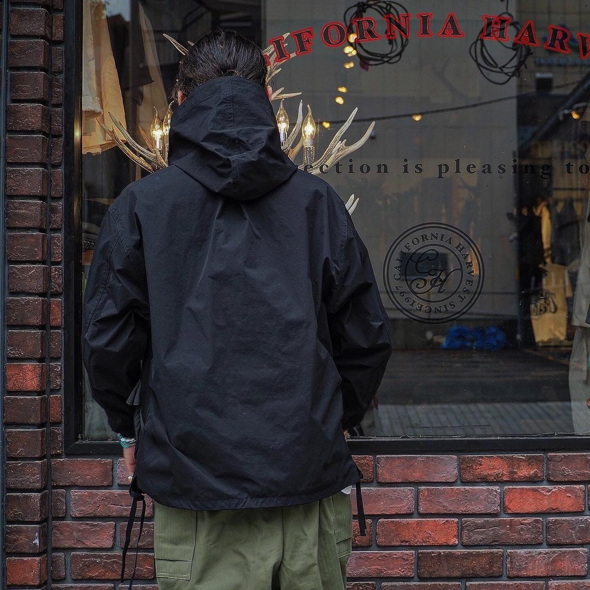 HAVERSACK バックプリーツアノラックパーカ HAVERSACK / バックプリーツ アノラックパーカー | CALIFORNIA