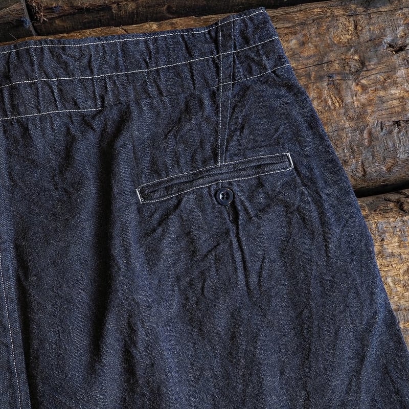 HAVERSACK ／ Selvedge Denim High Waist Cropped W