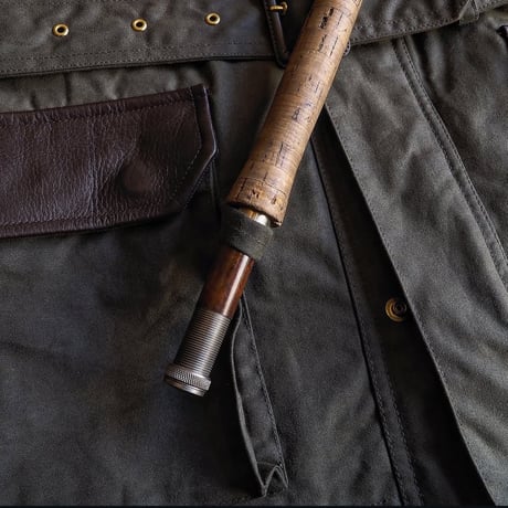 BiburyCourt／WAXED COTTON FIELD JACKET -Olive-
