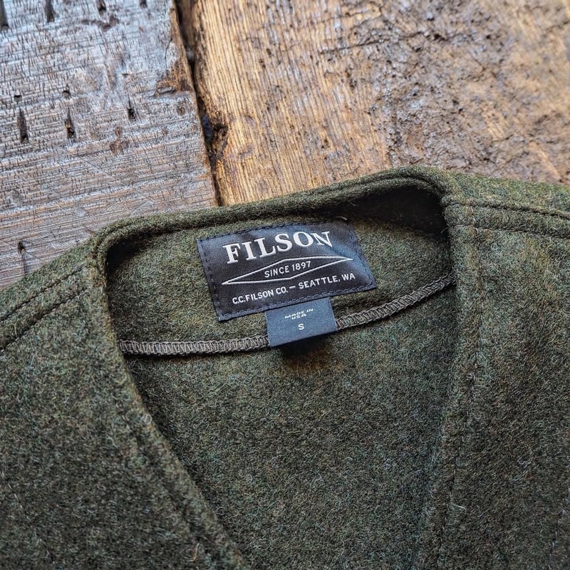 FILSON/MACKINAW WOOL VEST | CALIFORNIA HARVEST FILSON/MACKINAW WOOL VEST | CALIFORNIA HARVEST
