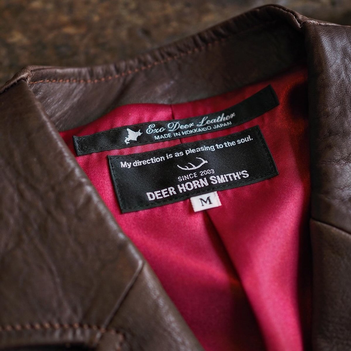 DEER HORN SMITH'S / LAPELLED VEST 