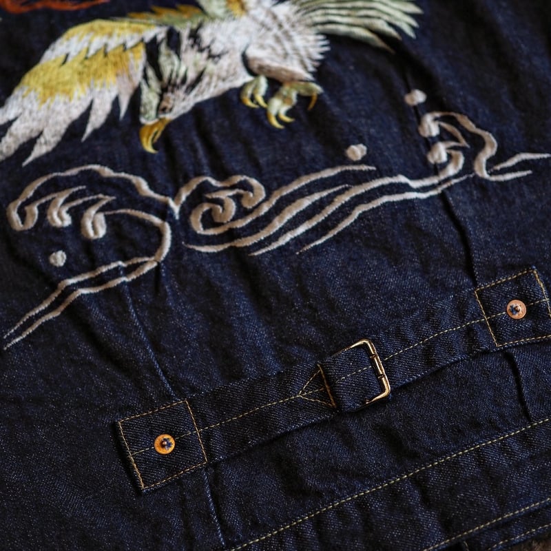 FULLCOUNT / 2107E SOUVENIR EMBROIDERY TYPE1 DEN