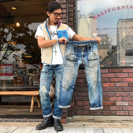 FULLCOUNT / 1246 BUSHPANTS HW "HARVEST"