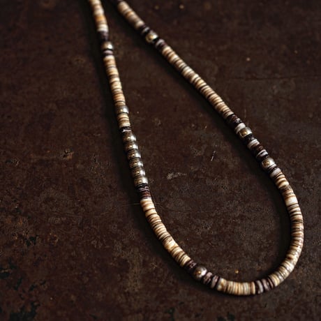 DUCK TAIL ／Heishi Beads Necklace "Type-B"