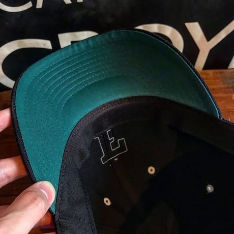FULLCOUNT / BLACK TWILL F BASEBALL CAP