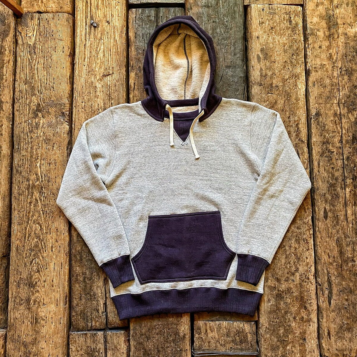 FULL COUNT / After Hood Sweat Shirt Mother Cott