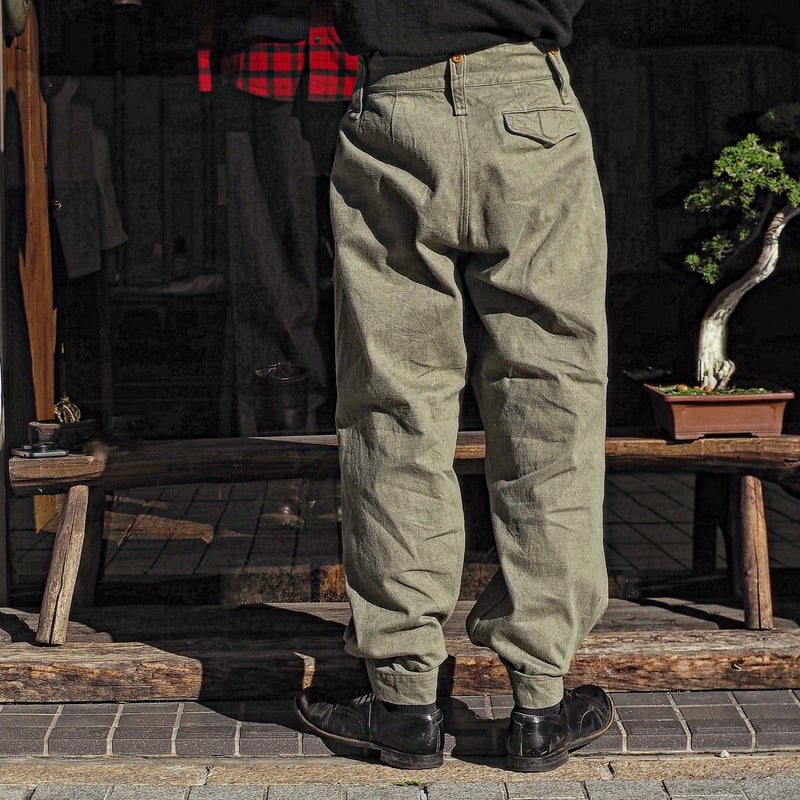 パンツ Nigel Cabourn BRITISH ARMY PANT Nigel Cabourn British Army Pant Loose Denim - Indigo