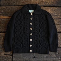 INVERALLAN / 3A LUMBER CARDIGAN "BLACK"