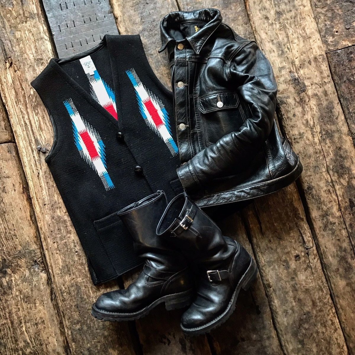 ORTEGA'S / VEST (BLACK36インチ) | CALIFORNIA HA