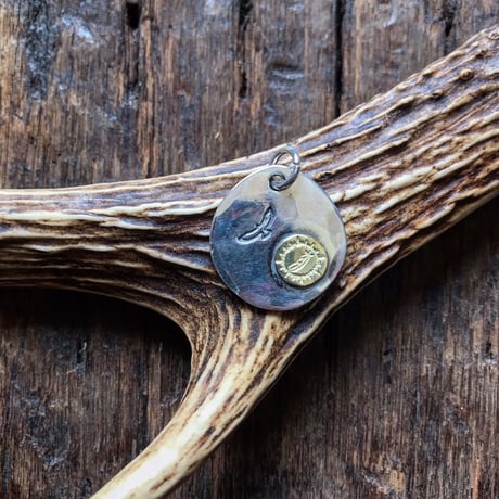 NATIVE SPIRIT / INGOT-L HAWK FEATHER K18GOLD