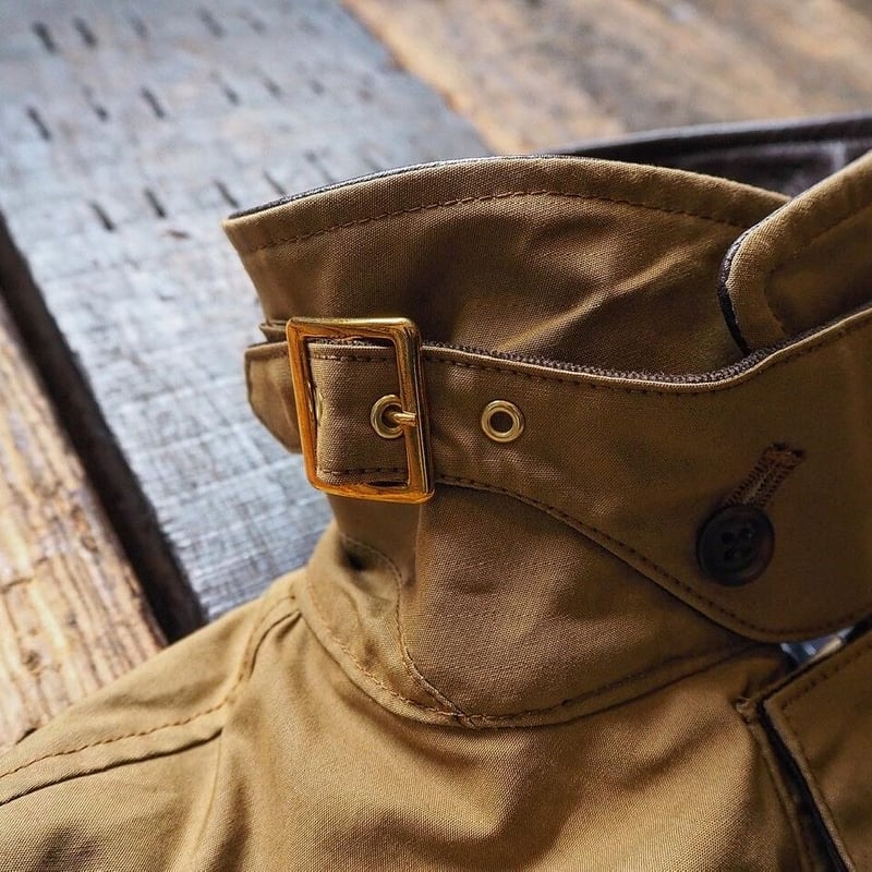 BiburyCourt／WAXED COTTON FIELD JACKET -Sand Bei