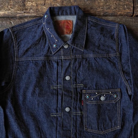 FULLCOUNT×HTC ／ ２１０７HTC (Type-1 On Studs Denim Jacket -by Zip Stevenson HTC-)