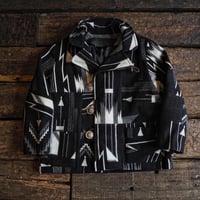 Earth spirit Original / PATCHWORK WOOL BLANKET JACKET -CH-Special-