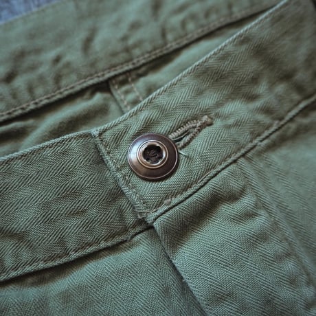 FULLCOUNT / Herringbone USN Trousers