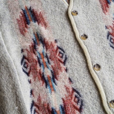 PENDLETON / SHAGGY KNIT CARDIGAN "IVORY.W"