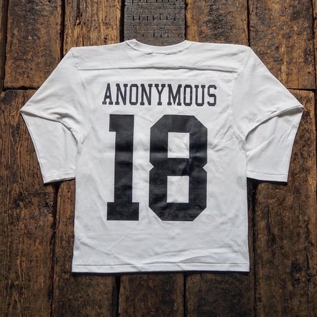 ANONYMOUS HANDS ／ FOOTBALL TEE