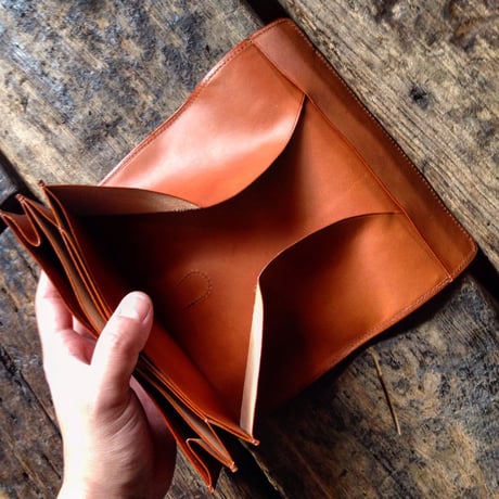 CALIFORNIA HARVEST / LONG WALLET (CAMEL)