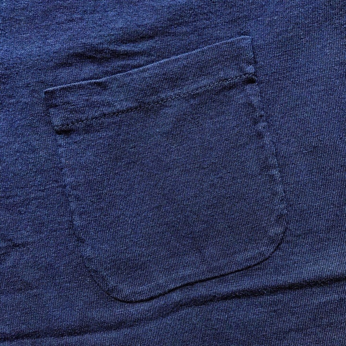 STEVENSON OVERALL CO. / Indigo Crew Neck T-shir