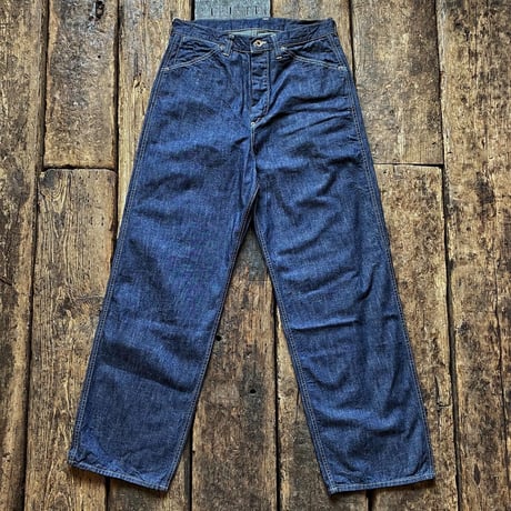 FULLCOUNT / PW Denim Cinch Back Work Pants