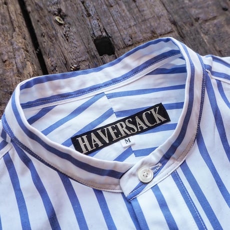 HAVERSACK / 80/2 ストライププルオーバーシャツ