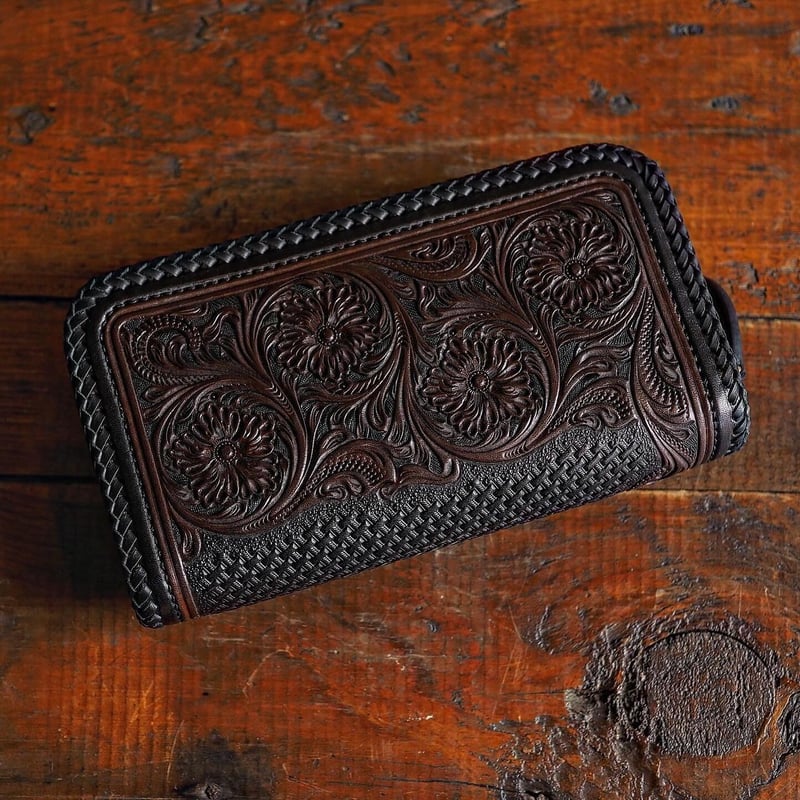 DEER HORN SMITH'S / SP-FULLZIP WALLET 