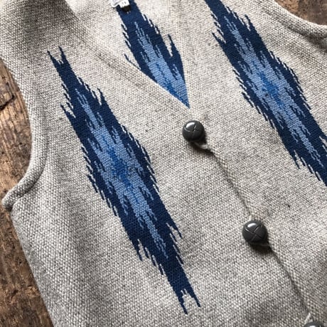 ORTEGA’S / VEST   (LIGHTGRAY36インチ)  イニシャルS