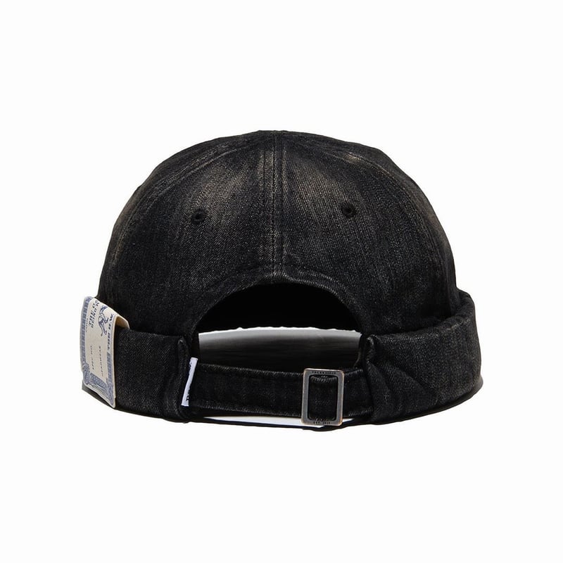 THE H.W.DOG&CO. / VINTAGE DENIM ROLL CAP | CALI THE H.W.DOG&CO. / VINTAGE DENIM ROLL CAP | CALI