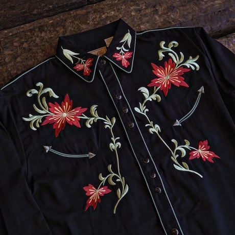 SCULLY ／ Embroidery Western Shirt