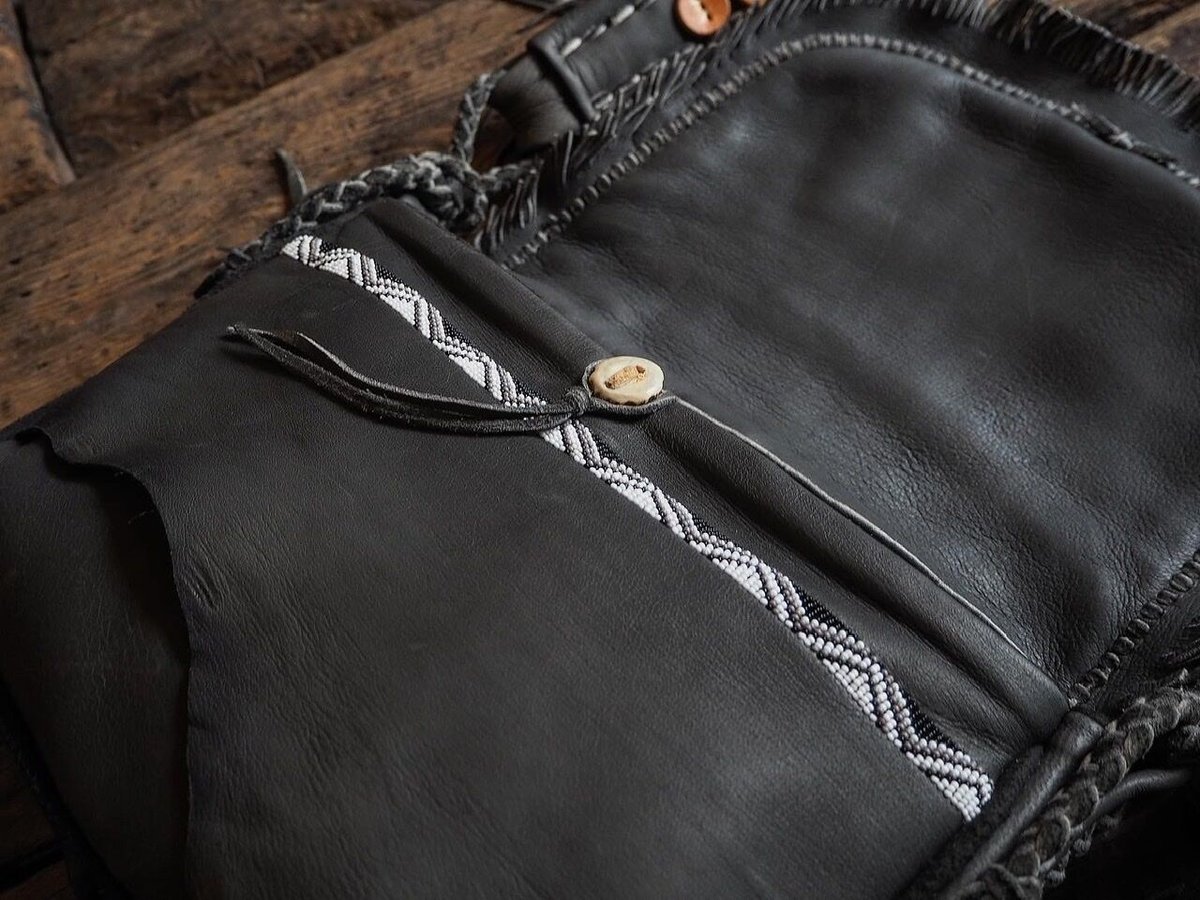 梟唄OWLSONG/ DEER LEATHER SHOULDER BAG (GR Speci