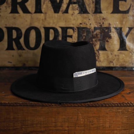 THE.H .W.DOG＆CO.  / OPEN CROWN RABBIT "BLACK"