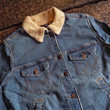 Wrangler ／ W's Denim Boa Lined Jacket