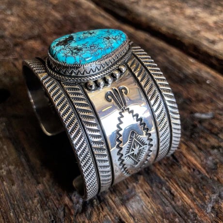 Navajo Delbert Gordon / Turquois Bracelet