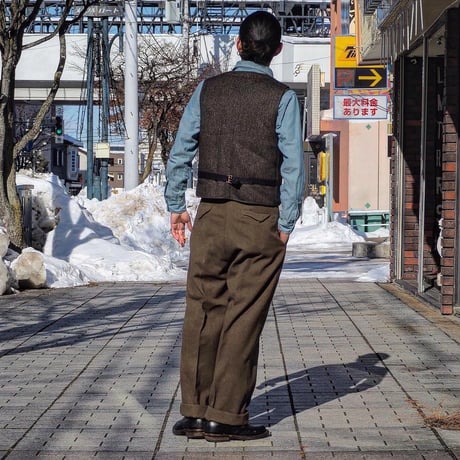 Browns Beach / EARLY VEST "OXFORD GRAY"