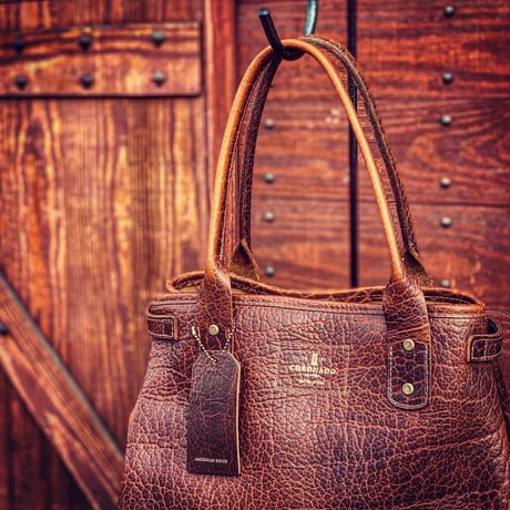 CORONADOLEATHER / AMERICAN BISON TOTE