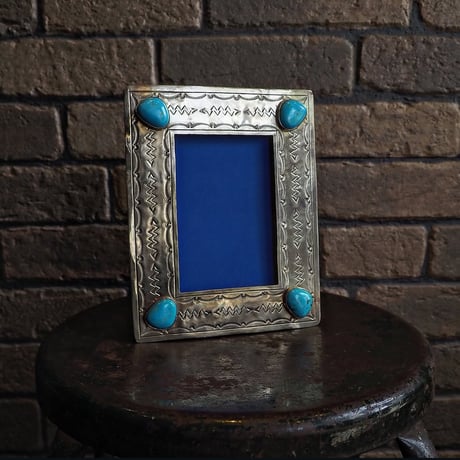 J.Alexander / STAMPED TURQUOISE PHOTO FLAME "Small"