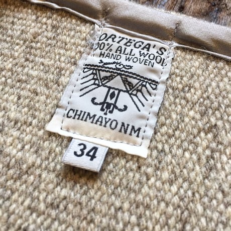 ORTEGA’S / VEST   (OATMEAL34インチ)
