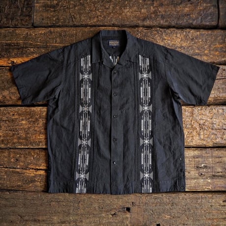PENDLETON / Embroidery Open Collar Shirt
