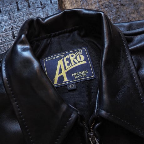Aero Leather / Highwayman Premier "Black"