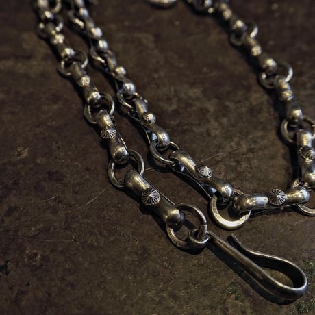 CH×MS ring／2WAY SILVER WALLET CHAIN-65cm-