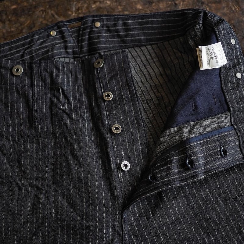 Nigel Cabourn／40'S FRENCH WORK PANTS -DOBBY STR