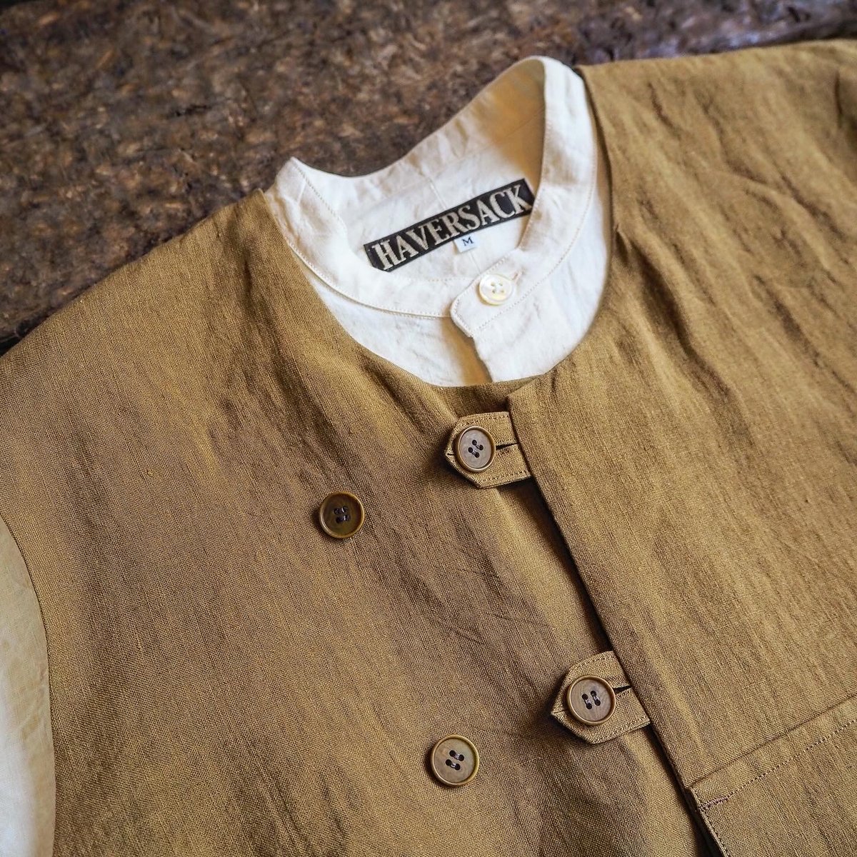HAVERSACK / クロップドミリタリーベスト | CALIFORNIA HARVEST