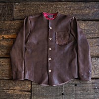 DEER HORN SMITH’S / NO COLLAR JACKET "DEER LEATHER"
